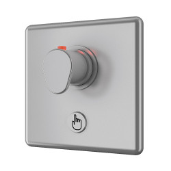 Sanela - Piezo ovládání sprchy s termostatickým ventilem pro teplou a studenou vodu, 6 V